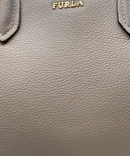 FURLA（フルラ）FURLA (フルラ) 2WAYショルダーバッグ グレーの古着・服飾アイテム