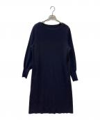 23区ニジュウサンク）の古着「ウールワンピース」｜ネイビー