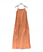 FRAMeWORKフレームワーク）の古着「ベアトップキャミソールワンピース」｜ピンク