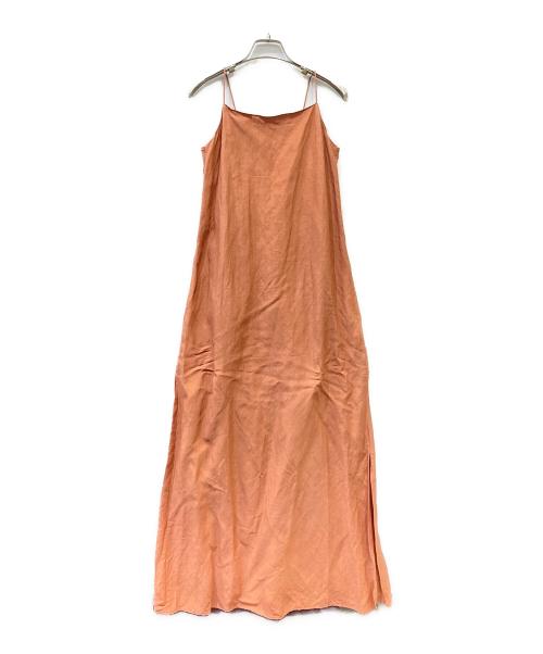 FRAMeWORK（フレームワーク）FRAMeWORK (フレームワーク) ベアトップキャミソールワンピース ピンク サイズ:36 未使用品の古着・服飾アイテム