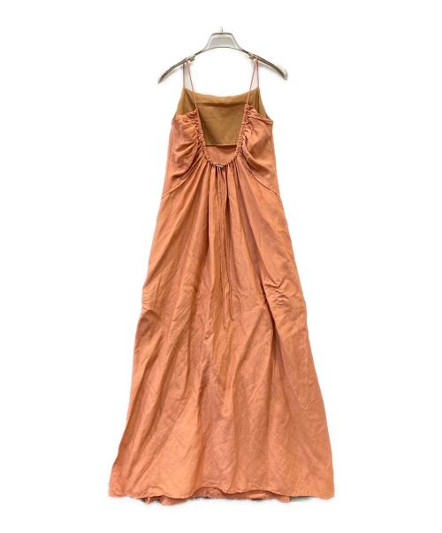 FRAMeWORK（フレームワーク）FRAMeWORK (フレームワーク) ベアトップキャミソールワンピース ピンク サイズ:36 未使用品の古着・服飾アイテム