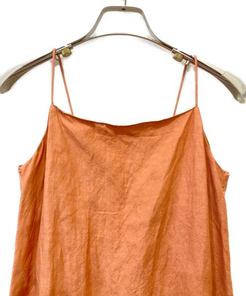 FRAMeWORK（フレームワーク）FRAMeWORK (フレームワーク) ベアトップキャミソールワンピース ピンク サイズ:36 未使用品の古着・服飾アイテム