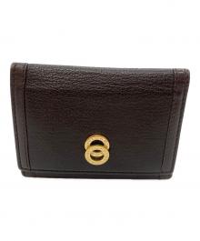 BVLGARI（ブルガリ）の古着「ドッピオトンド カードケース」｜ダークブラン