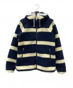 HELLY HANSENヘリーハンセン）の古着「フリースパーカージャケット」｜ネイビー