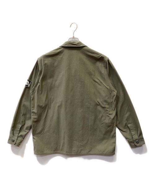 GOD SELECTION XXX（ゴッドセレクショントリプルエックス）GOD SELECTION XXX (ゴッドセレクショントリプルエックス) ミリタリージャケット オリーブ サイズ:Lの古着・服飾アイテム