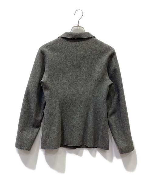 JIL SANDER（ジルサンダー）JIL SANDER (ジルサンダー) ウールテーラードジャケット グレー サイズ:36の古着・服飾アイテム