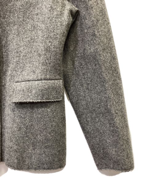 JIL SANDER（ジルサンダー）JIL SANDER (ジルサンダー) ウールテーラードジャケット グレー サイズ:36の古着・服飾アイテム