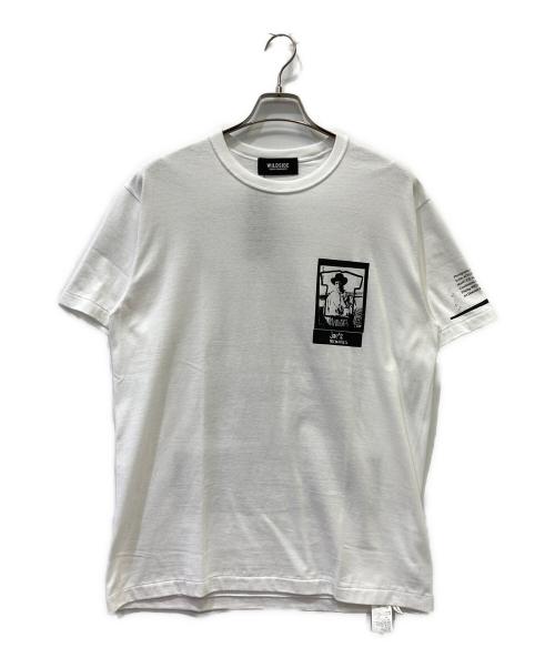 YOHJI YAMAMOTO WILD SIDE（ヨウジヤマモトワイルドサイド）YOHJI YAMAMOTO WILD SIDE (ヨウジヤマモトワイルドサイド) 半袖カットソー ホワイト サイズ:03の古着・服飾アイテム