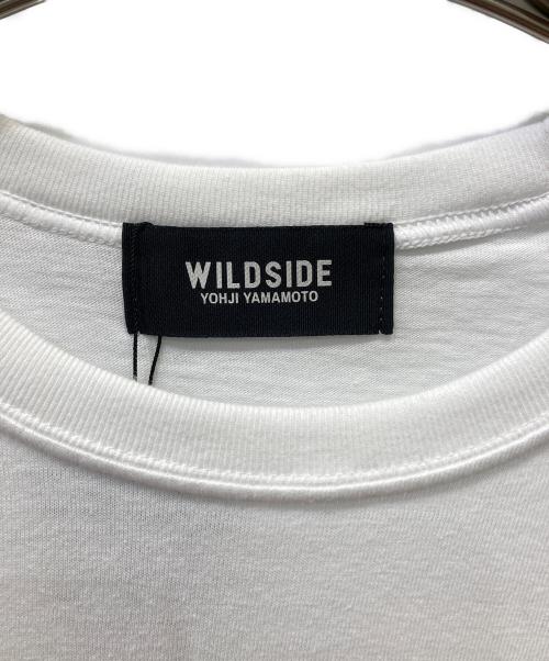 YOHJI YAMAMOTO WILD SIDE（ヨウジヤマモトワイルドサイド）YOHJI YAMAMOTO WILD SIDE (ヨウジヤマモトワイルドサイド) 半袖カットソー ホワイト サイズ:03の古着・服飾アイテム
