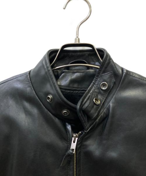 Liugoo Leathers（リューグーレザーズ）Liugoo Leathers (リューグーレザーズ) レザージャケット ブラック サイズ:Mの古着・服飾アイテム