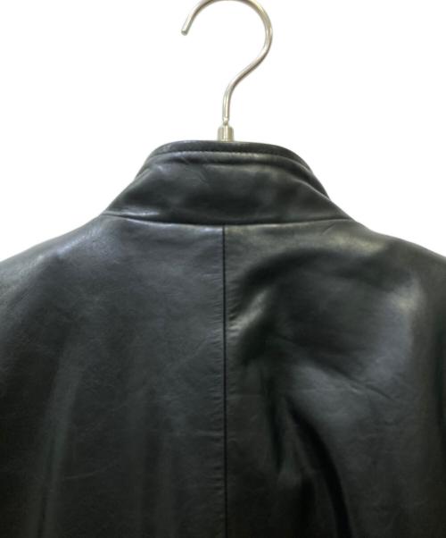 Liugoo Leathers（リューグーレザーズ）Liugoo Leathers (リューグーレザーズ) レザージャケット ブラック サイズ:Mの古着・服飾アイテム