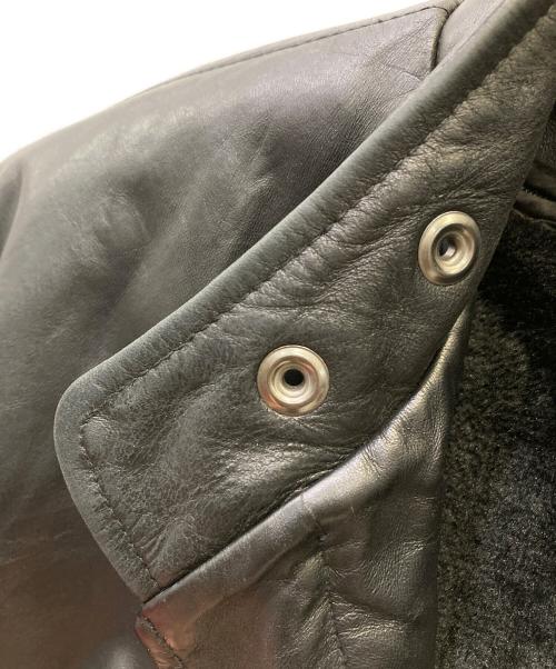 Liugoo Leathers（リューグーレザーズ）Liugoo Leathers (リューグーレザーズ) レザージャケット ブラック サイズ:Mの古着・服飾アイテム