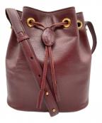 Cartierカルティエ）の古着「ショルダーバッグ」｜ボルドー