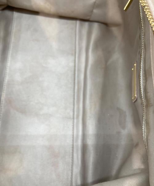 Salvatore Ferragamo（サルヴァトーレ フェラガモ）Salvatore Ferragamo (サルヴァトーレ フェラガモ) ガンチーニレザーハンドバッグ ピンクの古着・服飾アイテム