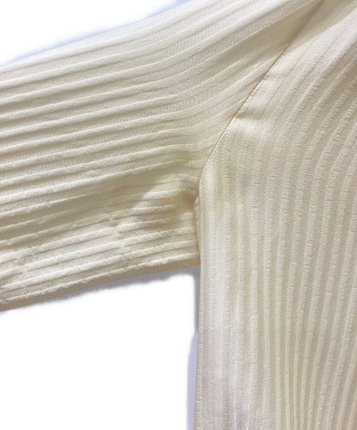 LOUIS VUITTON（ルイ ヴィトン）LOUIS VUITTON (ルイ ヴィトン) シルクシャツ ベージュ サイズ:34の古着・服飾アイテム