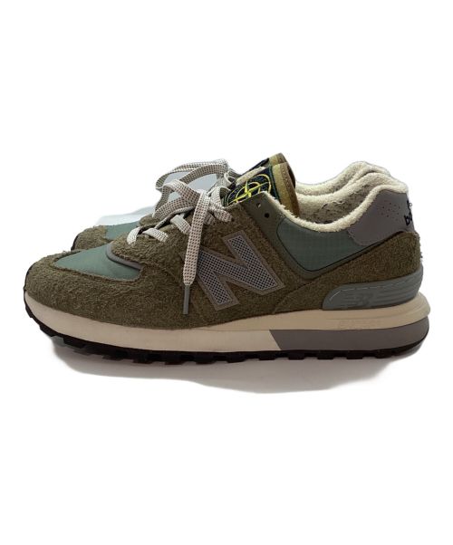 NEW BALANCE（ニューバランス）NEW BALANCE (ニューバランス) STONE ISLAND (ストーンアイランド) 574 Legacyスニーカー グレー サイズ:28の古着・服飾アイテム