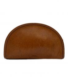 POLO RALPH LAUREN（ポロ・ラルフローレン）の古着「レザークロスボディバッグ」｜ブラウン