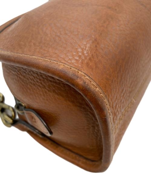 POLO RALPH LAUREN（ポロ・ラルフローレン）POLO RALPH LAUREN (ポロ・ラルフローレン) レザークロスボディバッグ ブラウンの古着・服飾アイテム