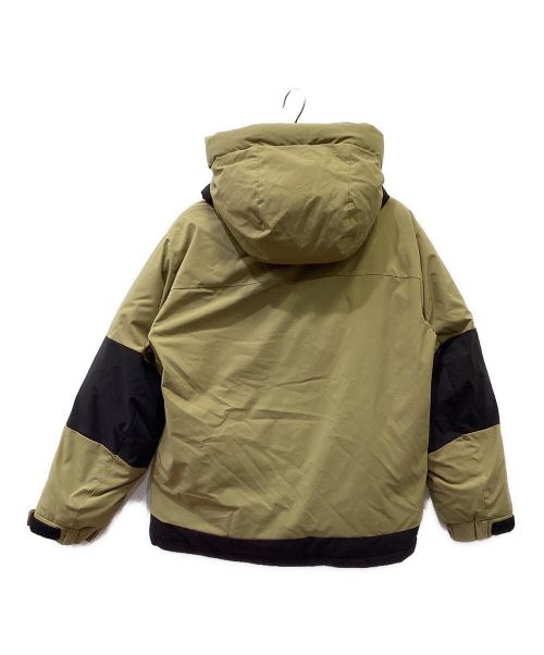 FIRST DOWN（ファーストダウン）FIRST DOWN (ファーストダウン) ダウンジャケット オリーブ×ブラック サイズ:Sの古着・服飾アイテム