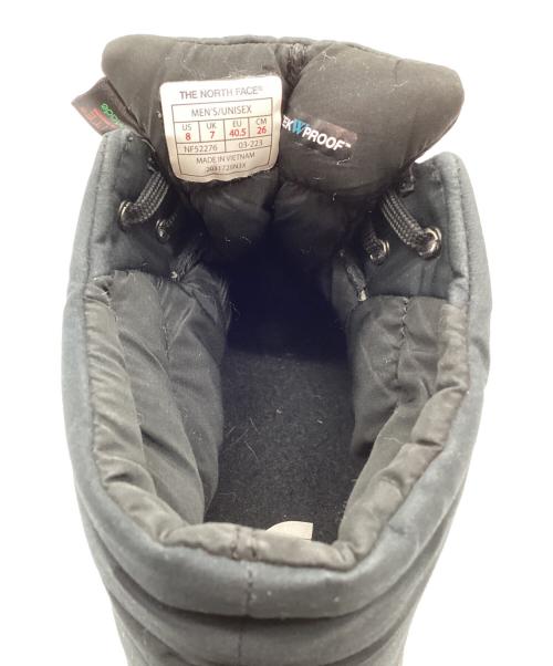 THE NORTH FACE（ザ ノース フェイス）THE NORTH FACE (ザ ノース フェイス) ハンプバック ウォータープルーフ チャッカ ブラック サイズ:26cmの古着・服飾アイテム