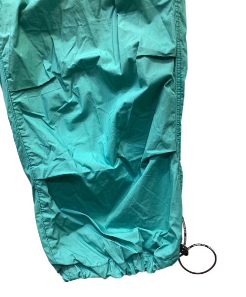 9090（9090）9090 (9090) A BATHING APE (ア ベイシング エイプ) ウーブンパンツ ミント サイズ:XLの古着・服飾アイテム