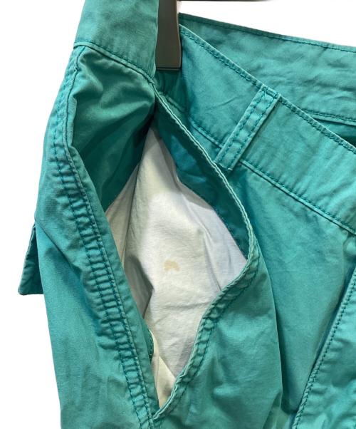9090（9090）9090 (9090) A BATHING APE (ア ベイシング エイプ) ウーブンパンツ ミント サイズ:XLの古着・服飾アイテム