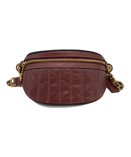 COACH（コーチ）COACH (コーチ) ボディーバッグ ボルドーの古着・服飾アイテム