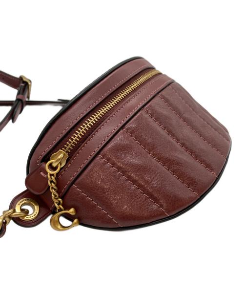 COACH（コーチ）COACH (コーチ) ボディーバッグ ボルドーの古着・服飾アイテム