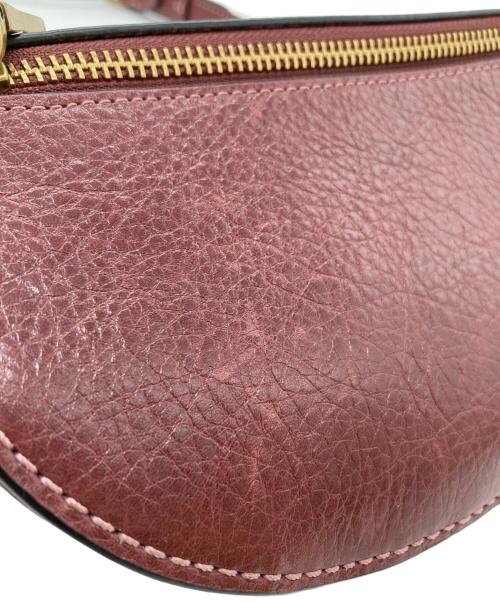 COACH（コーチ）COACH (コーチ) ボディーバッグ ボルドーの古着・服飾アイテム