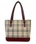 BURBERRY (バーバリー) トートバッグ ブラウン×ベージュ：23000円