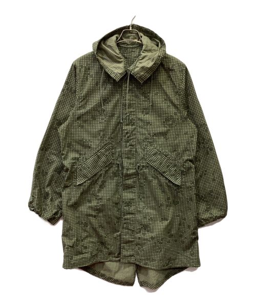 US ARMY（ユーエスアーミー）US ARMY (ユーエスアーミー) フィッシュテールモッズコート オリーブ サイズ:MEDIUMの古着・服飾アイテム