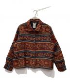 White stagホワイトスタッグ）の古着「ゴブラン織りジャケット」｜ボルドー