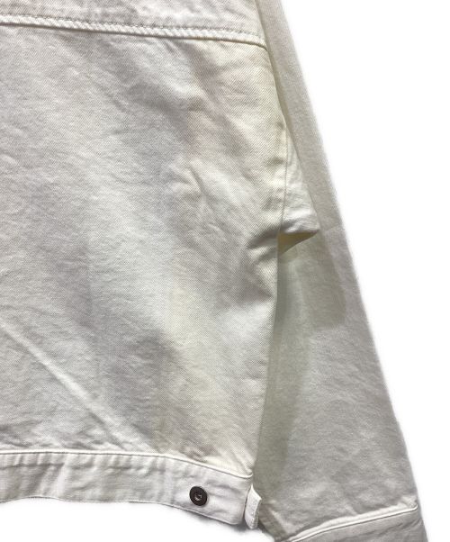 RITO（リト）RITO (リト) 切替デニムジャケット ホワイト×アイボリー サイズ:Mの古着・服飾アイテム