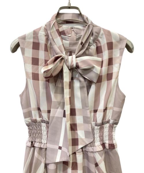 An MILLE（アンミール）An MILLE (アンミール) ノースリーブワンピース ピンク サイズ:Free 未使用品の古着・服飾アイテム