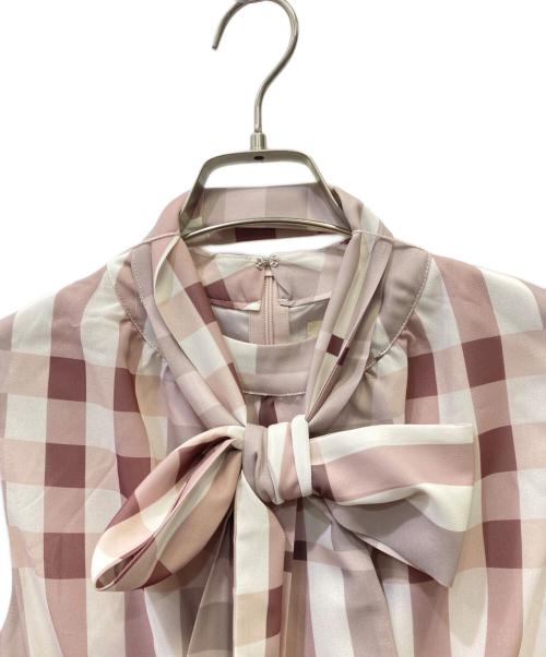 An MILLE（アンミール）An MILLE (アンミール) ノースリーブワンピース ピンク サイズ:Free 未使用品の古着・服飾アイテム