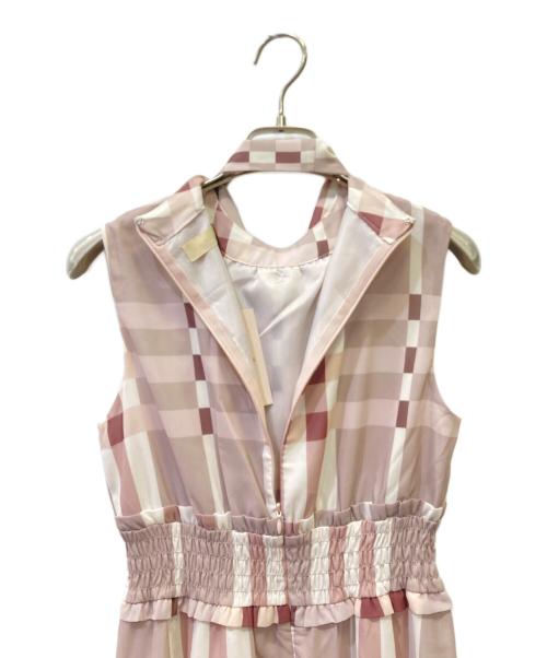 An MILLE（アンミール）An MILLE (アンミール) ノースリーブワンピース ピンク サイズ:Free 未使用品の古着・服飾アイテム