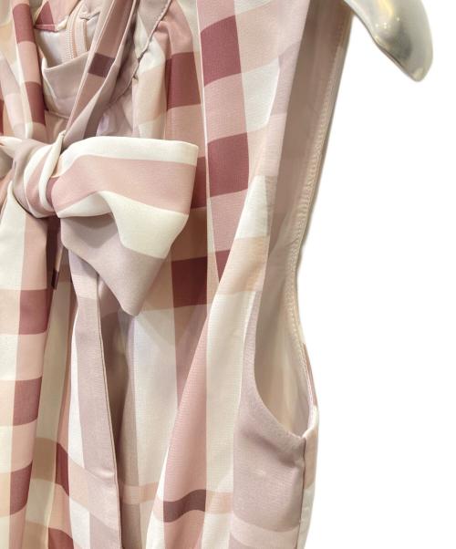 An MILLE（アンミール）An MILLE (アンミール) ノースリーブワンピース ピンク サイズ:Free 未使用品の古着・服飾アイテム