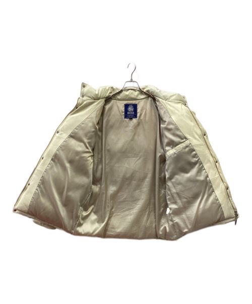 BOSS（ボス）BOSS (ボス) ボスジャン/レザーダウンジャケット ベージュ サイズ:LLの古着・服飾アイテム