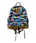 A BATHING APE（アベイシングエイプ）の古着「マルチカモ柄　リュック」｜スカイブルー