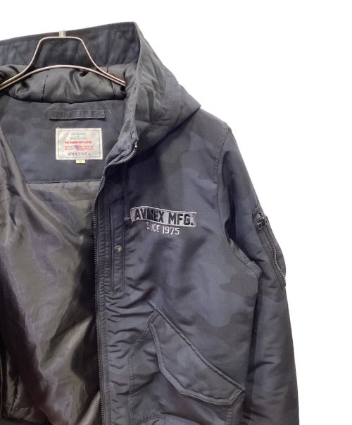 AVIREX（アヴィレックス）AVIREX (アヴィレックス) フライトジャケット ブラック サイズ:Lの古着・服飾アイテム
