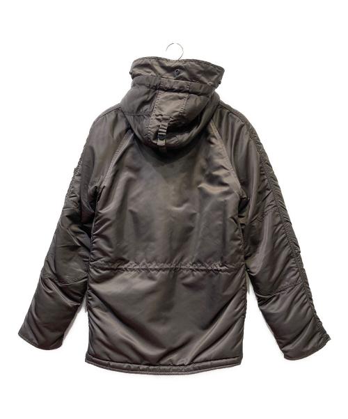 ALPHA（アルファ）ALPHA (アルファ) N-3B FLIGHT JACKET TIGHT JACKET グレー サイズ:Mの古着・服飾アイテム