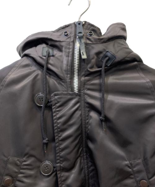 ALPHA（アルファ）ALPHA (アルファ) N-3B FLIGHT JACKET TIGHT JACKET グレー サイズ:Mの古着・服飾アイテム