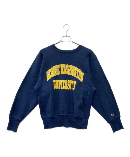 Champion REVERSE WEAVE（チャンピオン リバース ウィーブ）Champion REVERSE WEAVE (チャンピオン リバース ウィーブ) スウェット ネイビー サイズ:Ｍの古着・服飾アイテム