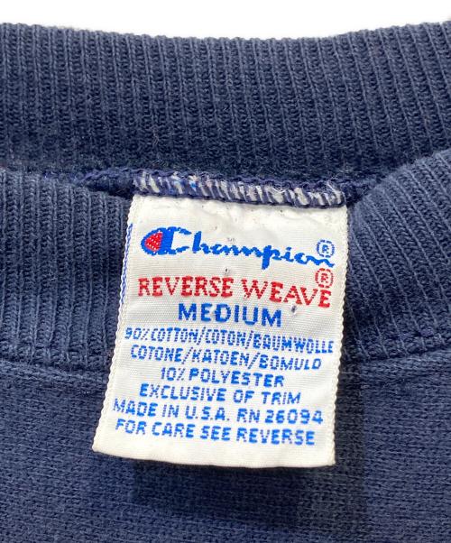 Champion REVERSE WEAVE（チャンピオン リバース ウィーブ）Champion REVERSE WEAVE (チャンピオン リバース ウィーブ) スウェット ネイビー サイズ:Ｍの古着・服飾アイテム