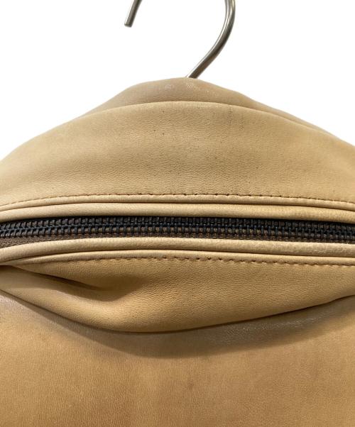 UNION JAP（ユニオンジャップ）UNION JAP (ユニオンジャップ) レザーダウンジャケット ブラウン サイズ:Sの古着・服飾アイテム