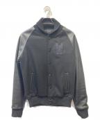 MADHOUNDマッドハウンド）の古着「スタジャン」｜ブラック