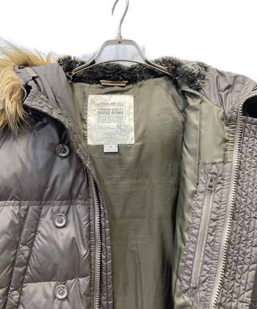 Eddie Bauer（エディーバウアー）Eddie Bauer (エディーバウアー) グースダウンコート グレー サイズ:Sの古着・服飾アイテム