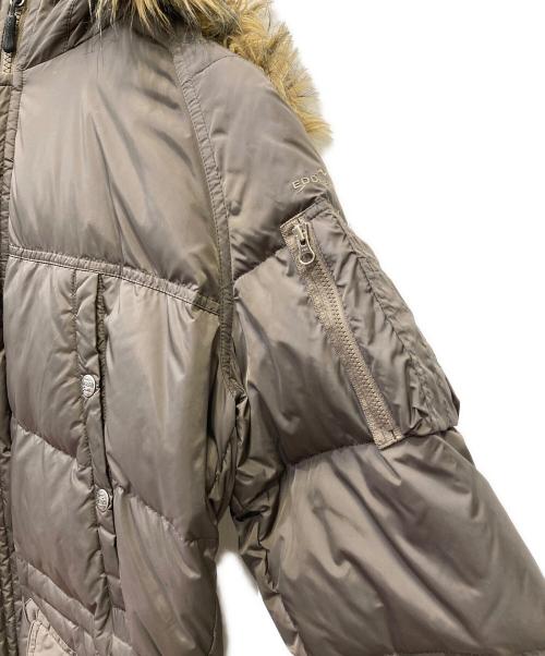 Eddie Bauer（エディーバウアー）Eddie Bauer (エディーバウアー) グースダウンコート グレー サイズ:Sの古着・服飾アイテム