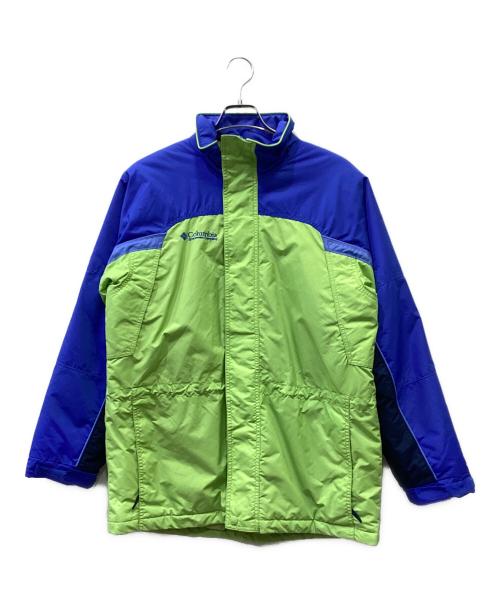 Columbia（コロンビア）Columbia (コロンビア) ジャケット グリーン×ブルー サイズ:１８/２０の古着・服飾アイテム