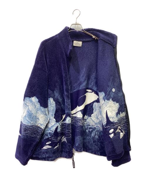 BLACK MOUNTAIN（ブラックマウンテン）BLACK MOUNTAIN (ブラックマウンテン) フリースジャケット ネイビー サイズ:２XLの古着・服飾アイテム